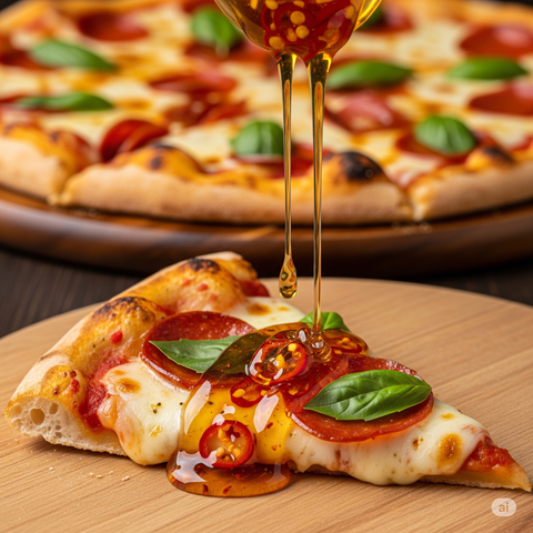 Spice Up Your Pizza with Habanero Hot Chilli Honey
