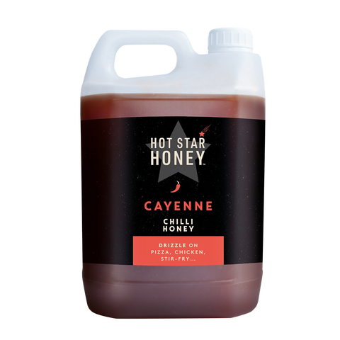 Cayenne Chilli Honey 5kg Jerrycan