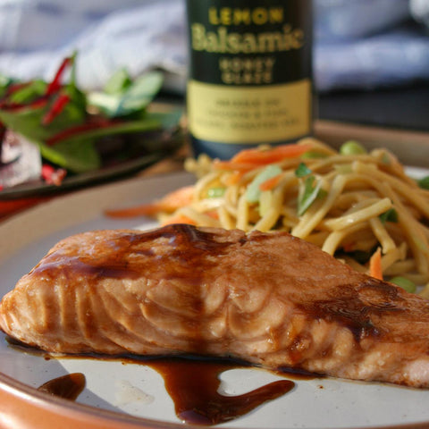 Lemon Balsamic Honey Glaze