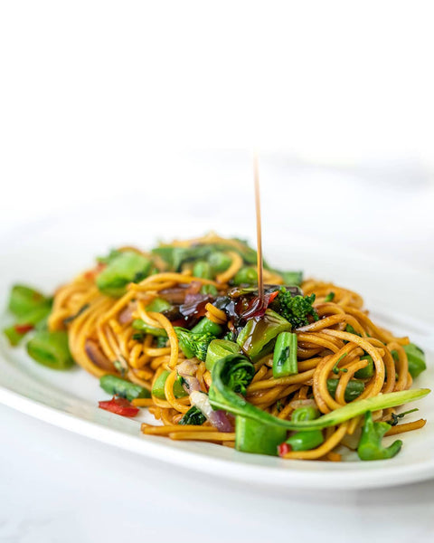 Our Chilli Honey Sauces are great over stir fry!