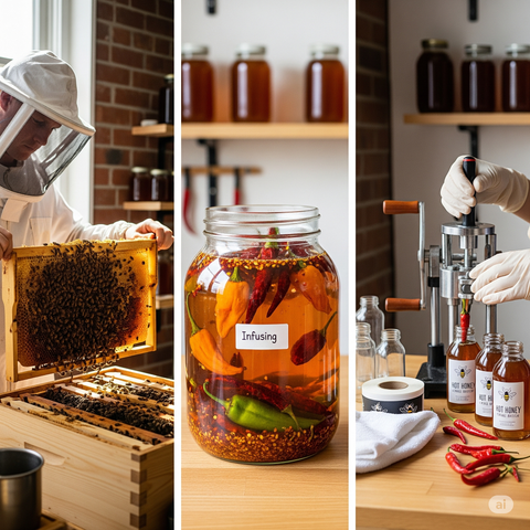 Behind the Scenes: How Hot Star Honey is Made
