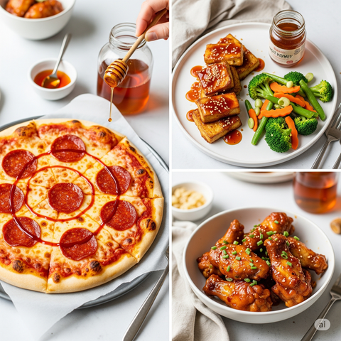 Hot Honey Recipes: Easy Dishes to Try at Home - image of food prepared in home kitchen using hot honey