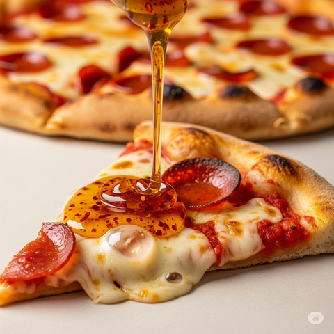 Original Cayenne Chilli Honey: A Classic Twist for Your Pizza