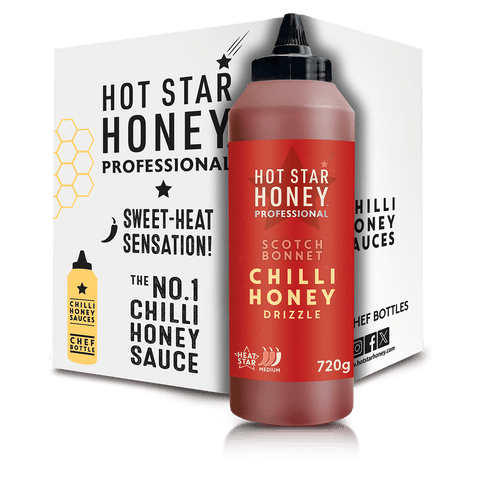 Scotch Bonnet Chilli Honey Box of 6