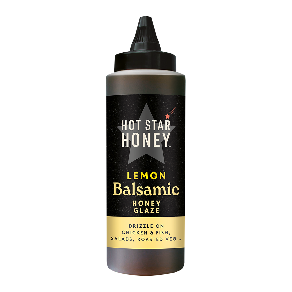 Lemon Balsamic Honey Glaze – Hot Star Honey