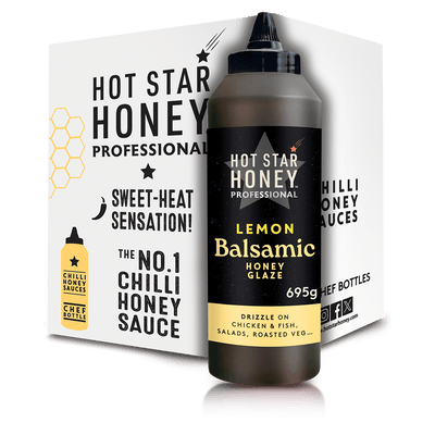 Lemon Balsamic Honey Glaze Wholesale Case (6 x 695g)