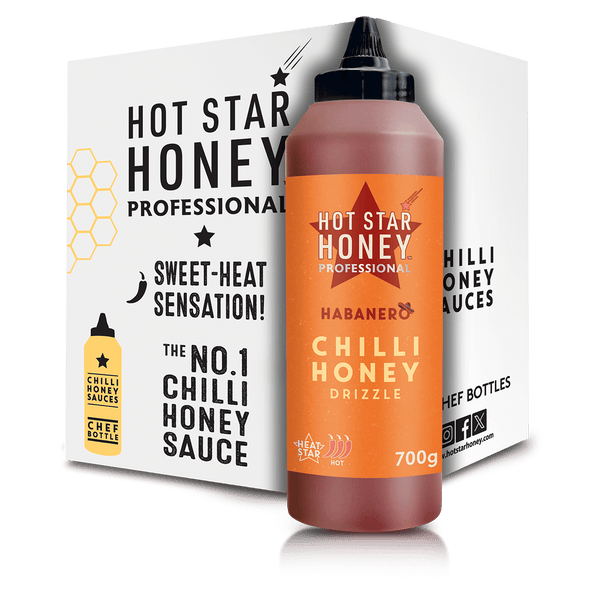 Habanero Hot Chilli Honey Box of 6