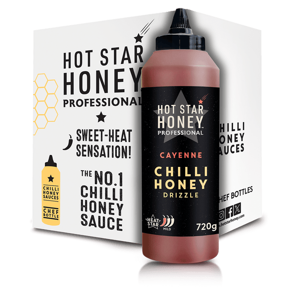 Original Cayenne Chilli Honey Box of 6