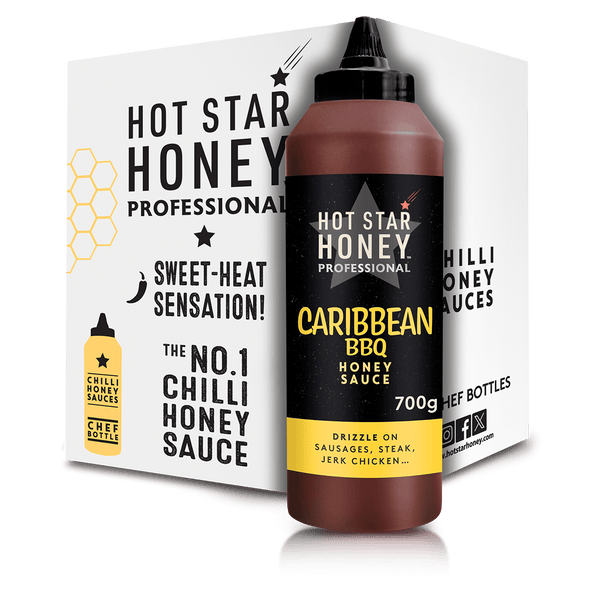 Caribbean BBQ Honey Sauce Box of 6