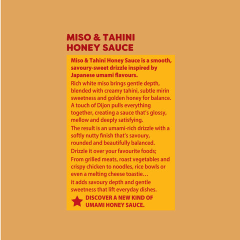 Miso & Tahini Honey Sauce