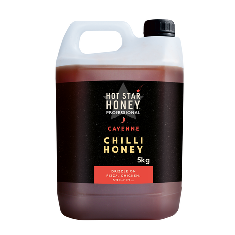 Cayenne Chilli Honey 5kg Jerrycan
