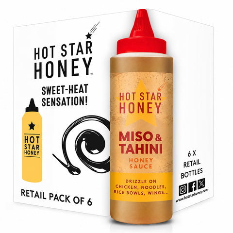 Miso & Tahini Honey Sauce Retail Case (6 x 310g)