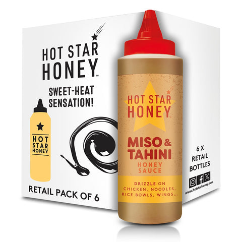 Miso & Tahini Honey Sauce Retail Case (6 x 310g)