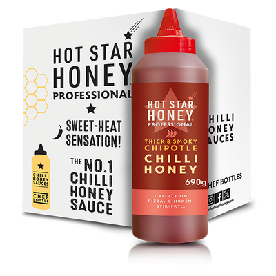 Chipotle Chilli Honey Box of 6 x 690g