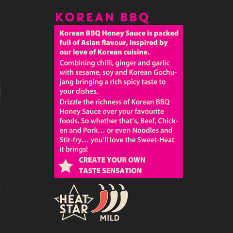 Korean BBQ Honey Sauce Box of 6 x 690g