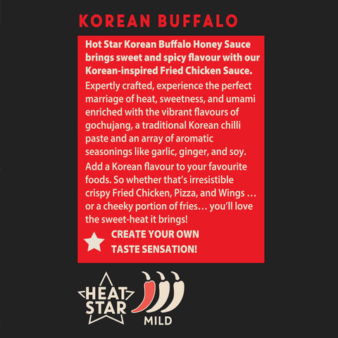 Korean Buffalo Honey Sauce Box of 6 x 715g