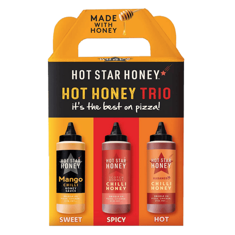 Hot Honey Sauce Trio